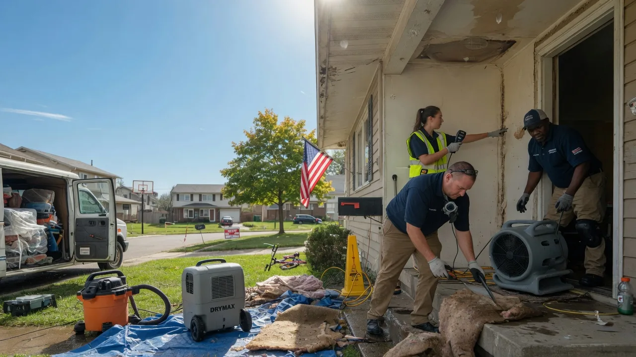 Water Damage Restoration in Kinder, LA near me